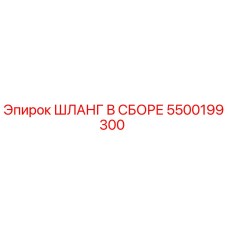 5500199300 ШЛАНГ В СБОРЕ Epiroc