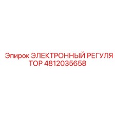 4812035658 ЭЛЕКТРОННЫЙ РЕГУЛЯТОР Epiroc