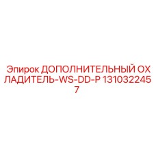 1310322457 ДОПОЛНИТЕЛЬНЫЙ ОХЛАДИТЕЛЬ-WS-DD-P Epiroc