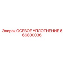 666800036 Осевое уплотнение Эпирок (Epiroc)
