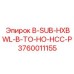 3760011155 B-SUB-HXBWL-B-TO-HO-HCC-P Epiroc