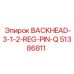 51386811 BACKHEAD-3-1-2-REG-PIN-Q Epiroc