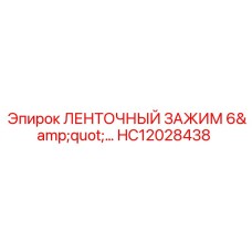 HC12028438 ЛЕНТОЧНЫЙ ЗАЖИМ 6