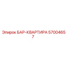 57004657 БАР-КВАРТИРА Epiroc