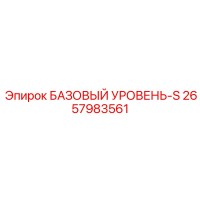 2657983561 БАЗОВЫЙ УРОВЕНЬ-S Эпирок