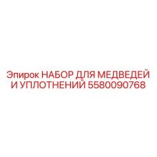 5580090768 НАБОР ДЛЯ МЕДВЕДЕЙ И УПЛОТНЕНИЙ Epiroc
