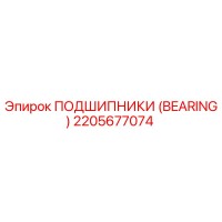 2205677074 ПОДШИПНИКИ (BEARING) Epiroc
