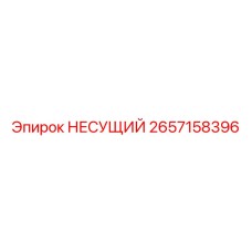 2657158396 НЕСУЩИЙ Epiroc