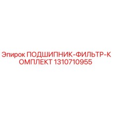 1310710955 ПОДШИПНИК-ФИЛЬТР-КОМПЛЕКТ Epiroc