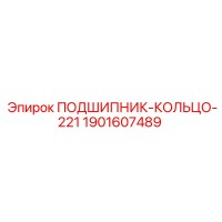 1901607489 ПОДШИПНИК-КОЛЬЦО-221 Epiroc