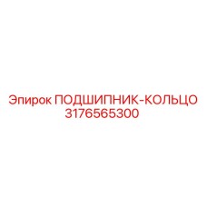 3176565300 ПОДШИПНИК-КОЛЬЦО Epiroc