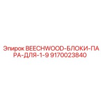 9170023840 BEECHWOOD-БЛОКИ-ПАРА-ДЛЯ-1-9 Epiroc