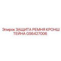 GS6427006 ЗАЩИТА РЕМНЯ КРОНШТЕЙНА Epiroc