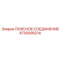 4730005214 ПОЯСНОЕ СОЕДИНЕНИЕ Epiroc