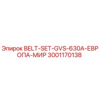 3001170138 BELT-SET-GVS-630A-ЕВРОПА-МИР Epiroc