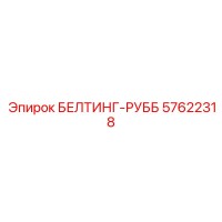 57622318 БЕЛТИНГ-РУББ Epiroc