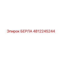 4812245244 БЕРЛА Epiroc