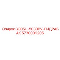 5730009205 BG05H-503BBV-ГИДРАБАК Epiroc