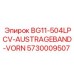 Изображение запасной части BG11-504LPCV-AUSTRAGEBAND-VORN для буровых машин Epiroc