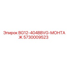 5730009523 BG12-404BBVG-МОНТАЖ Epiroc