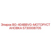 5730008705 BG-404BBVG-МОТОРУСТАНОВКА Epiroc