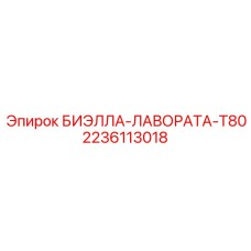 2236113018 БИЭЛЛА-ЛАВОРАТА-T80 Epiroc
