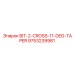 9753239981 BIT-2-CROSS-11-DEG-TAPER Epiroc