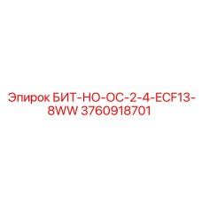 3760918701 БИТ-НО-ОС-2-4-ECF13-8WW Epiroc