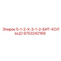 9753242169 5-1-2-X-3-1-2-БИТ-КОЛЬЦО Эпирок