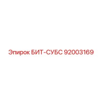 92003169 БИТ-СУБС Epiroc