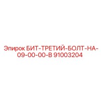 91003204 БИТ-ТРЕТИЙ-БОЛТ-НА-09-00-00-B Epiroc
