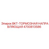 4700813586 BKT-ТОРМОЗНАЯ НАПРАВЛЯЮЩАЯ Epiroc