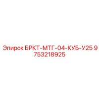 9753218925 БРКТ-МТГ-04-КУБ-У25 Epiroc