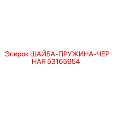 Пружинная шайба артикул 53165954 производитель Epiroc