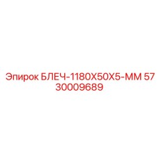 5730009689 БЛЕЧ-1180X50X5-ММ Epiroc