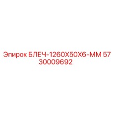 5730009692 БЛЕЧ-1260X50X6-ММ Epiroc