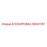 58041187 БЛОКИРОВКА Epiroc