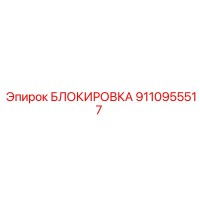 9110955517 БЛОКИРОВКА Epiroc
