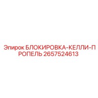 2657524613 БЛОКИРОВКА-КЕЛЛИ-ПРОПЕЛЬ Epiroc