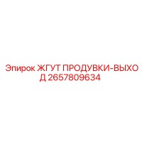 2657809634 ЖГУТ ПРОДУВКИ-ВЫХОД Epiroc