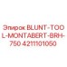 4211101050 BLUNT-TOOL-MONTABERT-BRH-750 Epiroc
