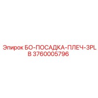 3760005796 БО-ПОСАДКА-ПЛЕЧ-3PLB Epiroc