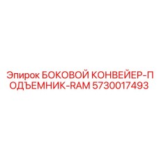 5730017493 БОКОВОЙ КОНВЕЙЕР-ПОДЪЕМНИК-RAM Epiroc