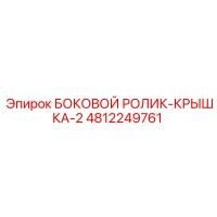 4812249761 БОКОВОЙ РОЛИК-КРЫШКА-2 Epiroc