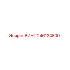 246124800 ВИНТ Epiroc