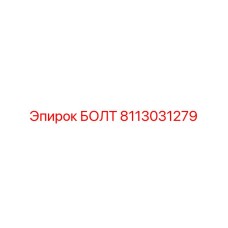 8113031279 БОЛТ Epiroc