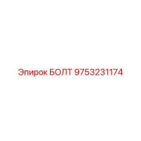9753231174 БОЛТ Эпирок