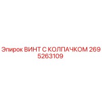 2695263109 ВИНТ С КОЛПАЧКОМ Epiroc