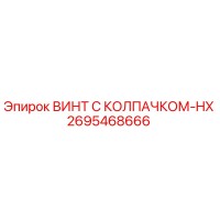 2695468666 ВИНТ С КОЛПАЧКОМ-HX Epiroc