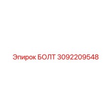 3092209548 БОЛТ Эпирок